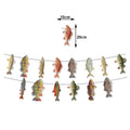 Gone Fishing Birthday Decorations – Banner, Tableware & Cake Toppers