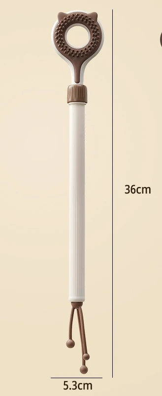 Telescopic Cat Massage Wand | Interactive Grooming Toy Cat Grooming Toy Babs B