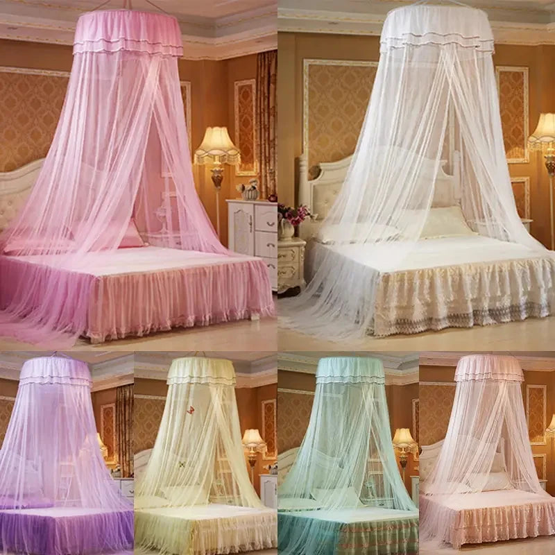 Princess Dome Ceiling Mosquito Net – Luminous Butterfly Decor Bed Canopy Net Babs