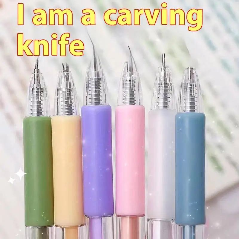6-Piece Paper Cutting Knife Set – DIY Craft & Scrapbooking Craft Cutting Knife Set Babs