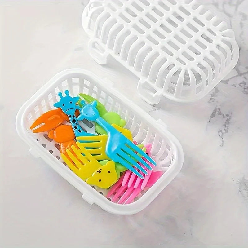2-Piece Dishwasher Basket – Small Item Organizer & Drain Rack Dishwasher Organizer Basket Babs