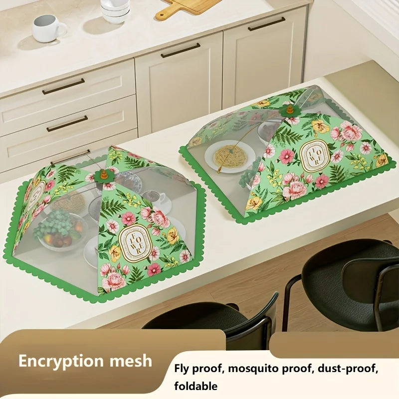 Foldable Mesh Food Cover – Dust & Fly Proof Dining Cover Mesh Food Cover Babs