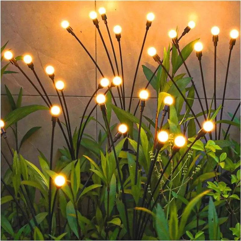 Solar Firefly Garden Lights – Waterproof Outdoor Lawn Decor Solar Garden Lights Babs