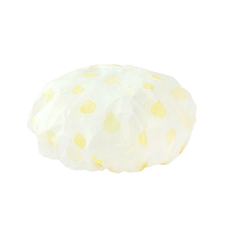 Women's Luxury Reusable Shower Cap – Eco-Friendly Bath & Swim Reusable Shower Cap Babs Apricot