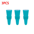 Reusable Silicone Vacuum Wine & Champagne Bottle Stopper Wine Bottle Stopper Babs 3pcs Green