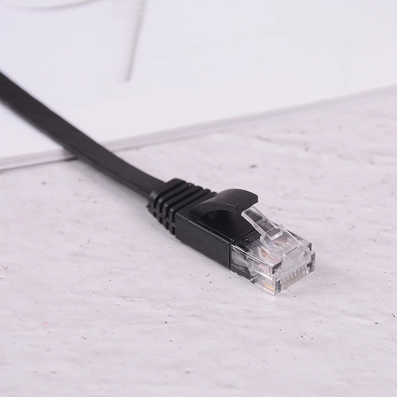 Cat6 RJ45 Ethernet Patch Cable 25cm 10in Black – 1000Mbps Ethernet Patch Cable Babs