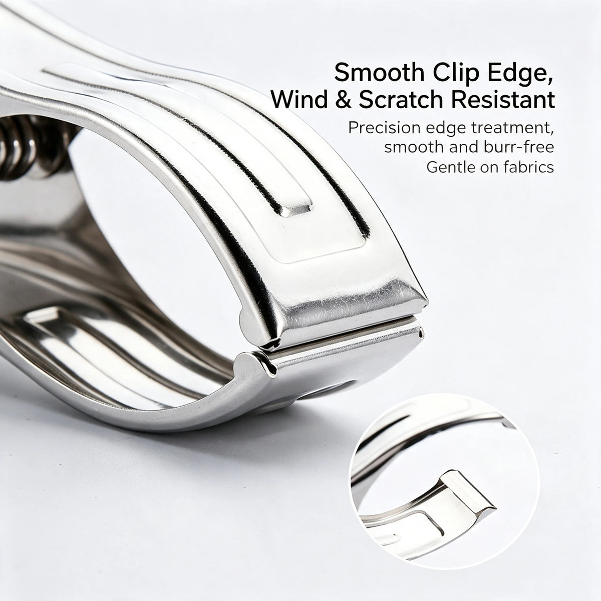 Large Stainless Steel Clothespins – Windproof Laundry Clips Laundry Clothespins Babs