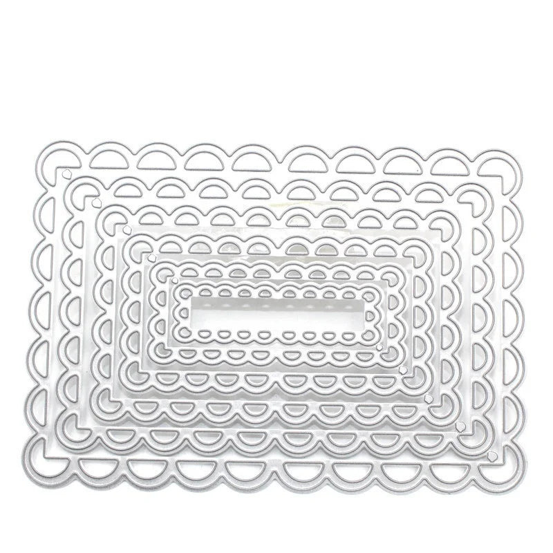 Multilayer Lace Carbon Steel Embossing Die – DIY Card Making Embossing Cutting Die Babs 1