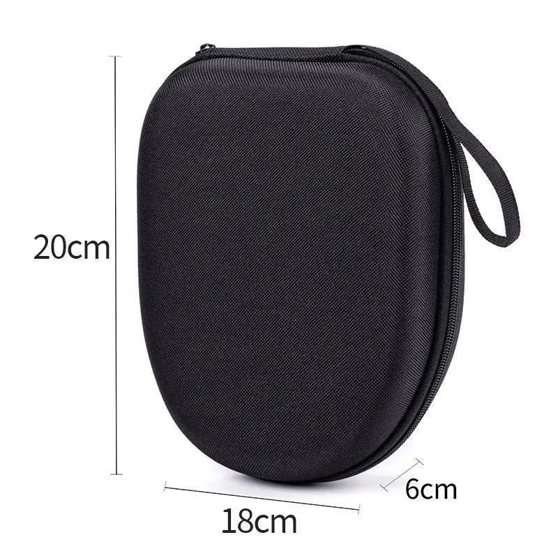 Portable Hard Headphone Case – Shockproof EVA Carrying Bag Headphone Carrying Case Babs one size