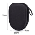 Portable Hard Headphone Case – Shockproof EVA Carrying Bag Headphone Carrying Case Babs one size