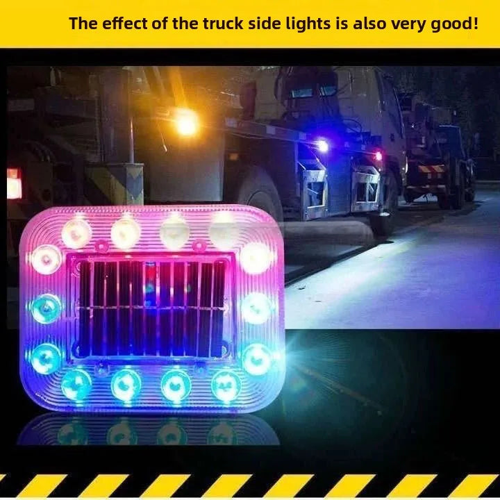 Solar Car Warning Light Flashing Lamp – Strong Magnetic Base Car Warning Light Babs