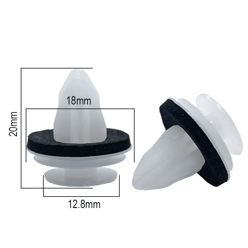 Universal Auto Fastener Clips – Bumper, Door & Trim Rivets Auto Trim Fastener Clips Babs