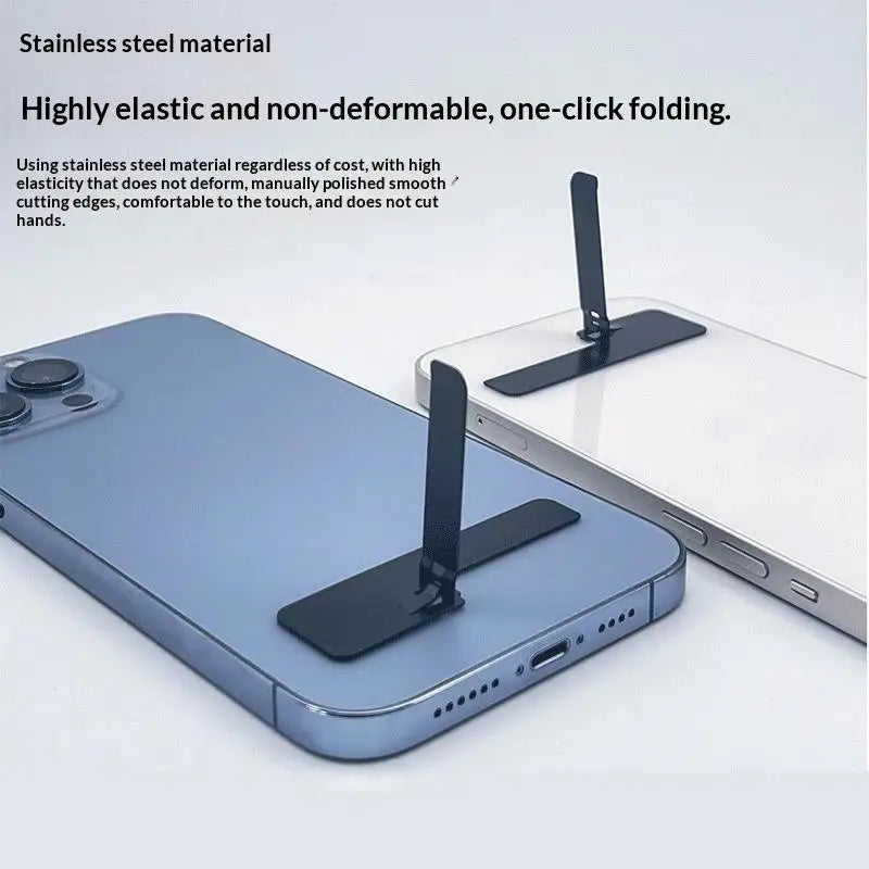Ultra-Thin Phone Kickstand – Folding Steel Stand for All Phones Phone Kickstand Babs