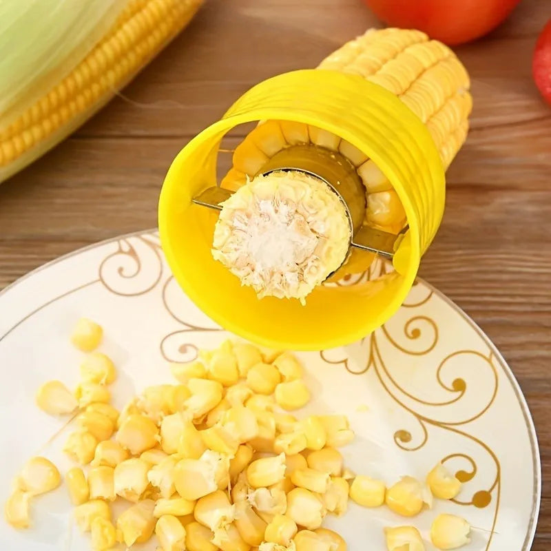 Corn Stripper & Peeler – Stainless Steel Kernel Remover Corn Stripper Tool Babs
