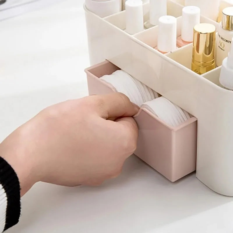 Makeup & Jewelry Storage Box with Drawer Organizer Makeup Storage Organizer Babs