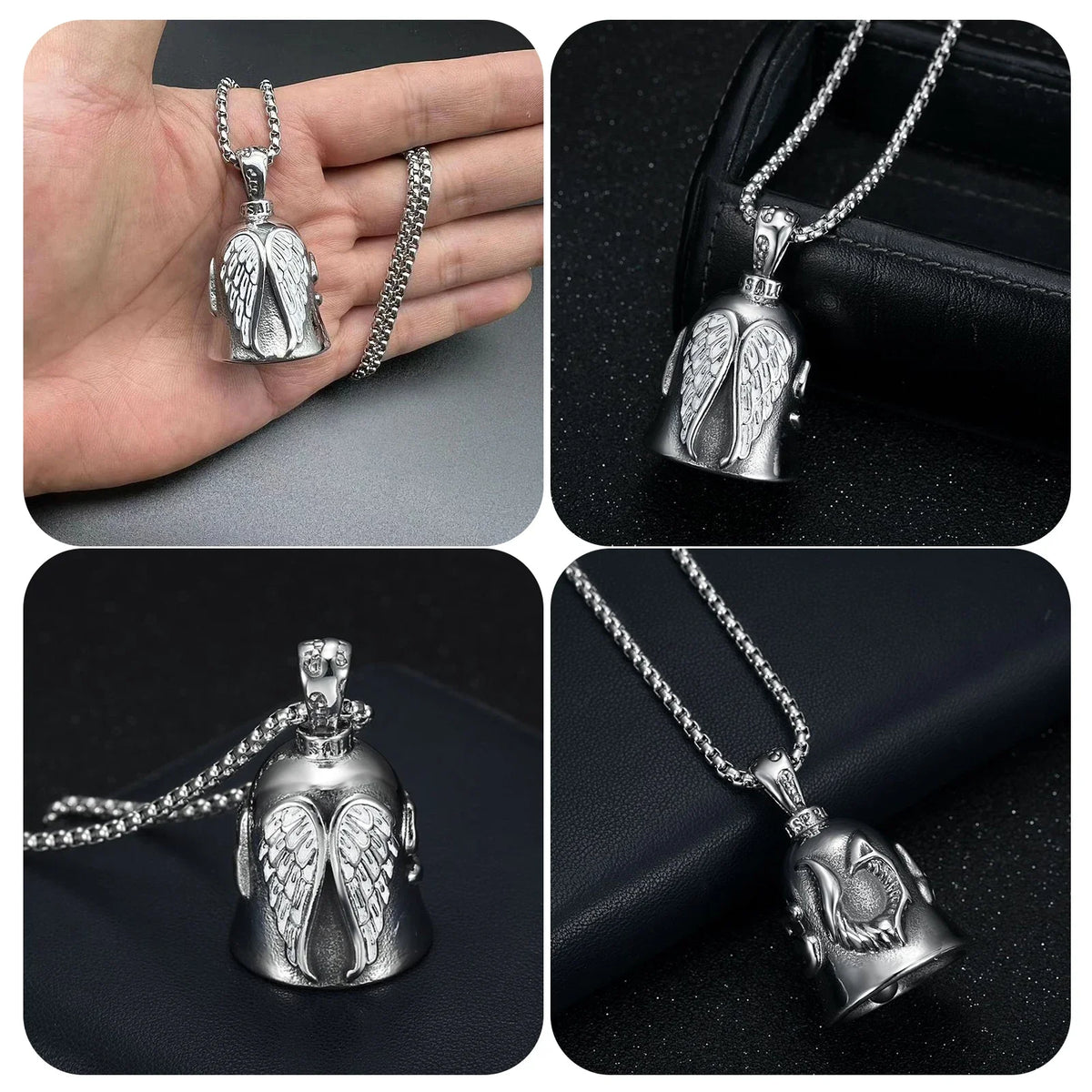 Angel Guardian Riding Bell – Biker Gift for Motorcycle & Bike Motorcycle Riding Bell Babs