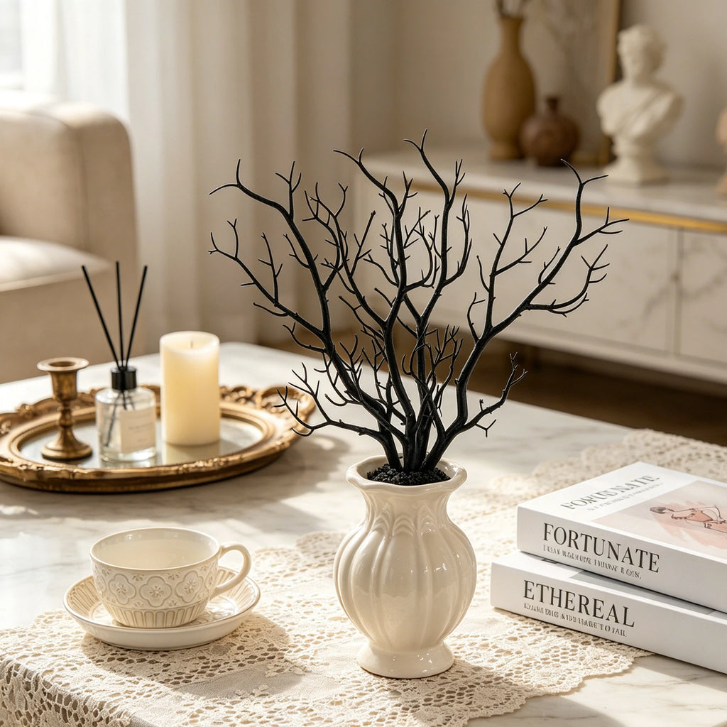 Artificial Tree Branches for Vase, Wedding & Home Decor – 5/10 Pcs Artificial Plant Branches Babs