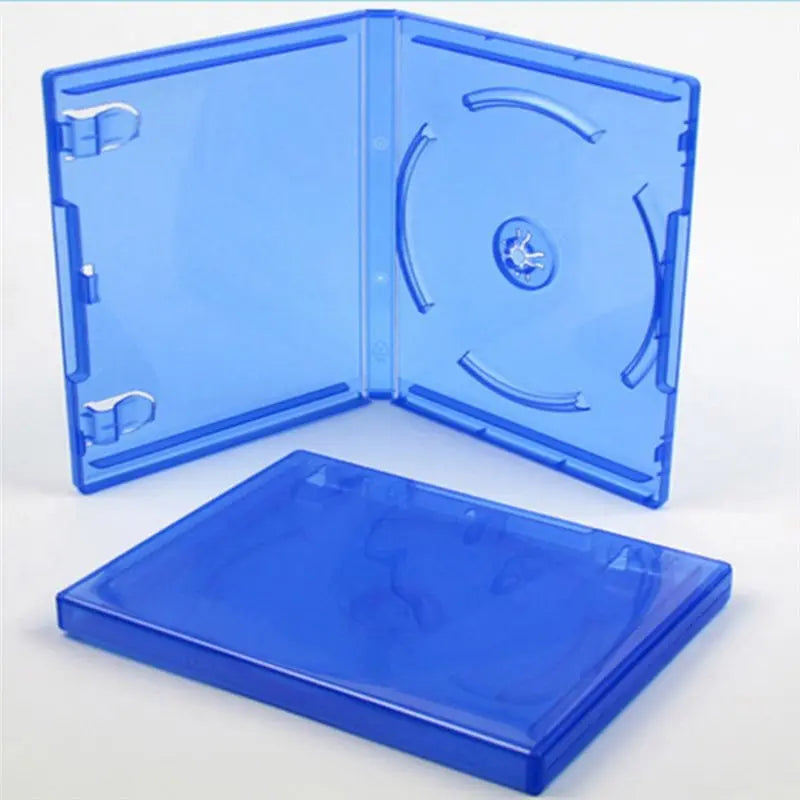 PS5 Game Disc Storage Cases – Clear Blue, 5-Pack | DVD Box Game Disc Cases Babs
