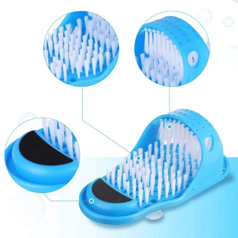 Shower Foot Scrubber Brush with Suction Cup – 1 to 4 Pack Foot Scrubber Brush Babs