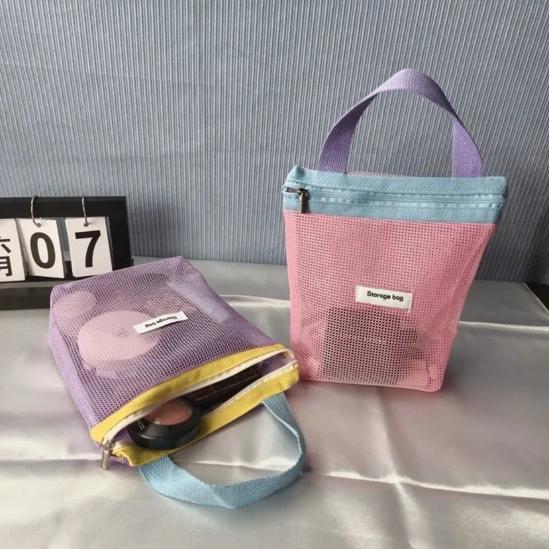 Waterproof Mesh Toiletry Bag – Travel Cosmetic Organizer Travel Toiletry Bag Babs