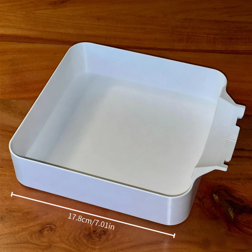 Washing Machine Drip Tray – Catches Water & Lint | White Washing Machine Tray Babs