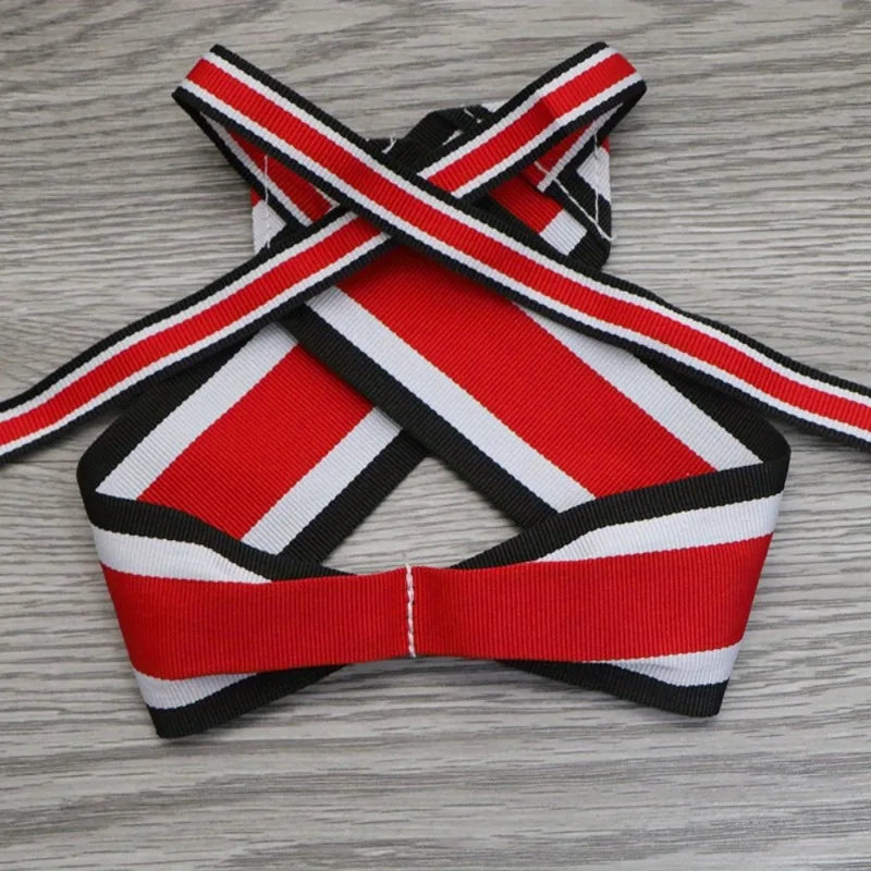German Cross Ribbon Medal – Collectible Commemorative Badge Collectible Medal Badge Babs red