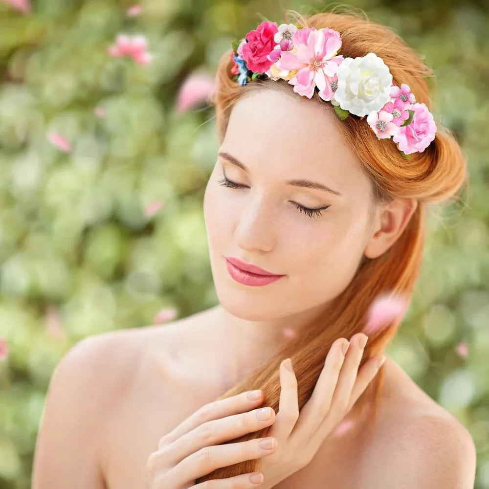50Pcs Silk Artificial Rose Flower Heads | Wedding & Home Décor Artificial Flowers Babs