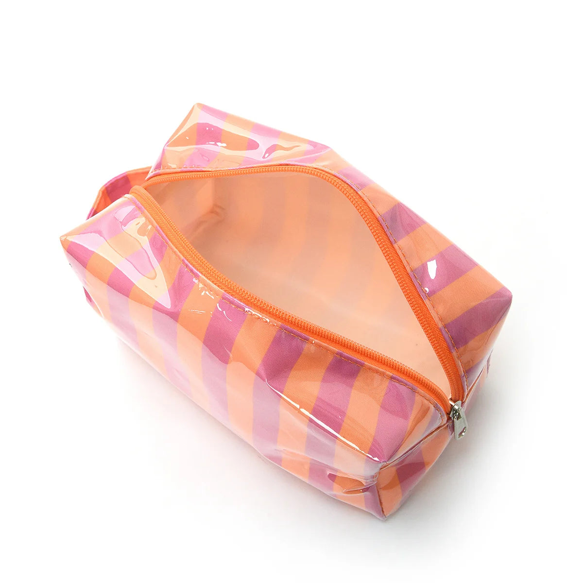 Striped Wash Bag – Women's Makeup & Travel Organizer Travel Wash Bag Babs