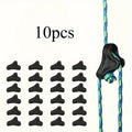 10pcs Non-Slip Tent Rope Tensioners – Camping Guy Line Adjuster Tent Rope Tensioner Babs 10pcs