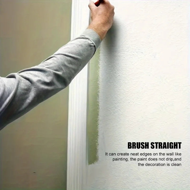 Edging Color Separation Paint Brush – Wooden Handle Tool Paint Brush Babs