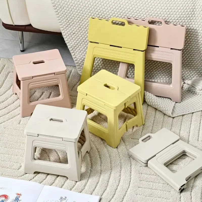Portable Folding Camping Stool – Lightweight Compact Foot Stool Folding Camping Stool Babs