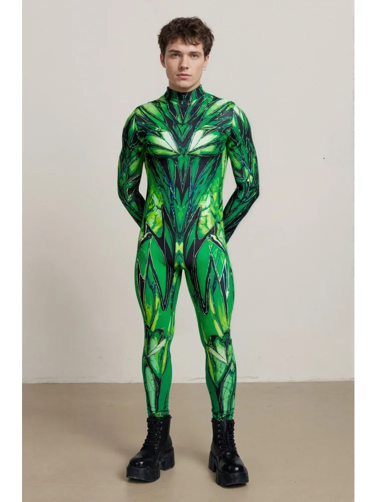 Steampunk Armor Bodysuit Cosplay Tights – Halloween Costume Cosplay Costume Bodysuit Babs A 13T-14T