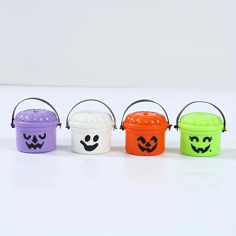 12-Pc Halloween Pumpkin Storage Containers Trick or Treat Set Halloween Decor Set Babs