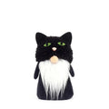 Fall Gnome Figurine Pumpkin Black Cat Halloween Ornament Gnome Figurine Babs black