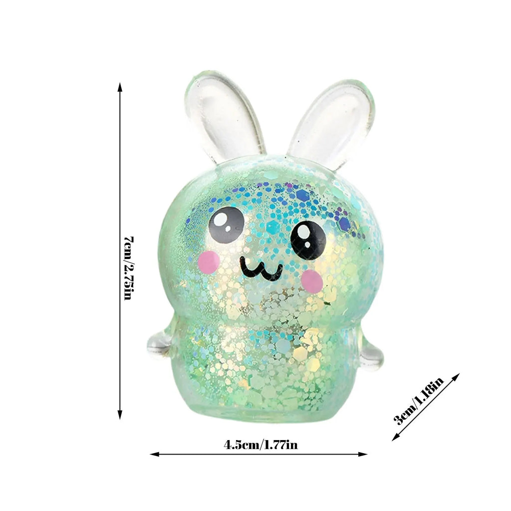 Squishy Bunny Fidget Squeeze Toy for Kids – Easter Gift Fidget Squeeze Toy Babs