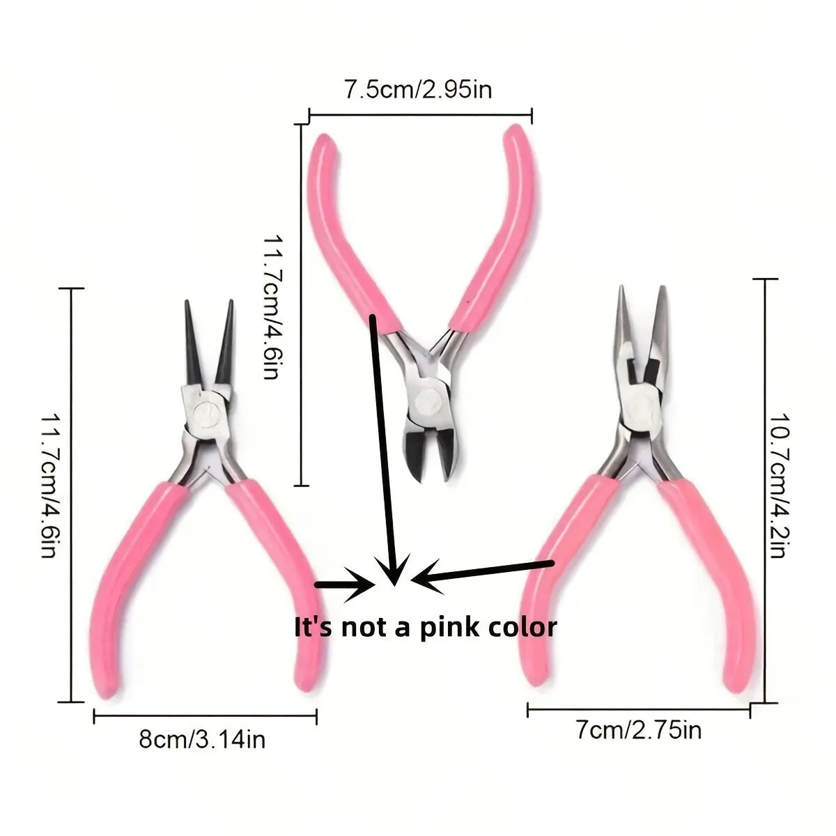 Jewelry Making Tool Set – Pliers & Wire Cutters | 3-Piece Kit Jewelry Making Tools Babs
