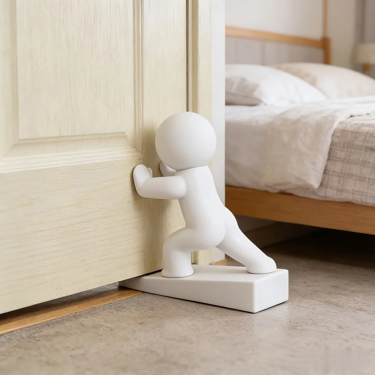 Christmas Door Stop Decoration – 3D Festive Anti-Slip Floor Mount Christmas Door Stop Babs