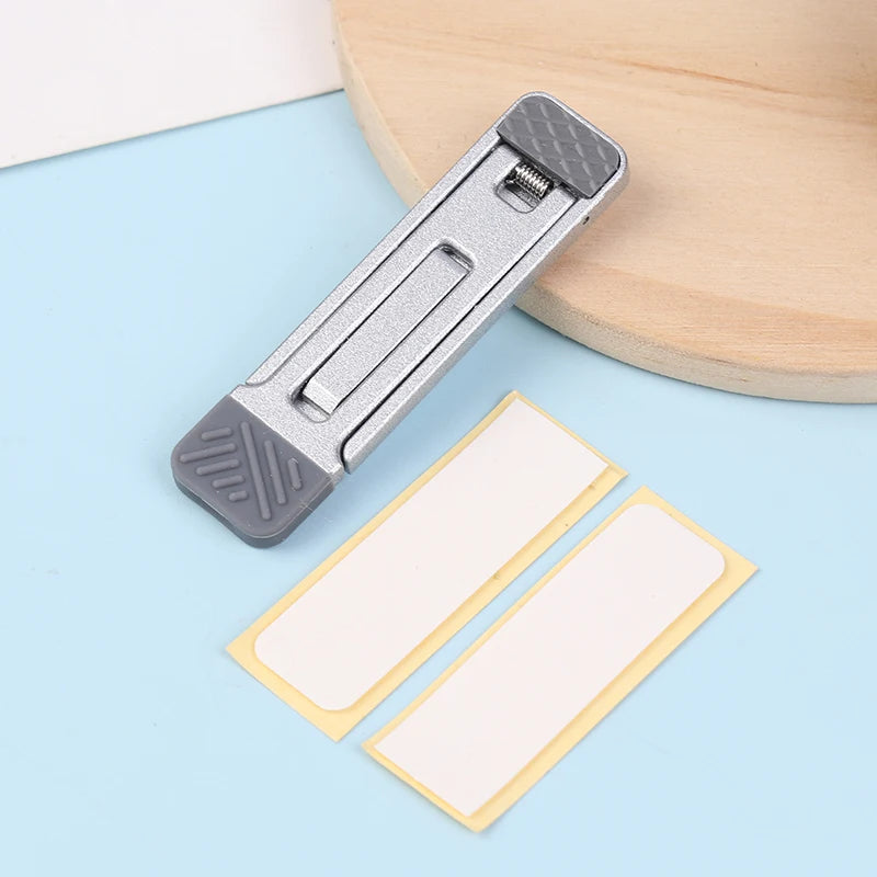 Mini Zinc Alloy Foldable Laptop Stand – Adjustable Height Riser Laptop Stand Babs