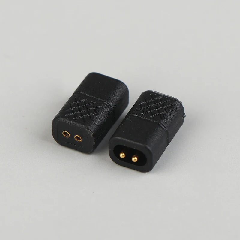 0.78mm 2Pin to QDC Earphone Adapter for KZ ZSN ZS10 ZSX AS16 Earphone Adapter Babs Black