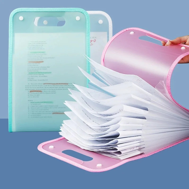 13-Pocket Expanding File Folder Accordion Document Organizer Accordion File Organizer Babs