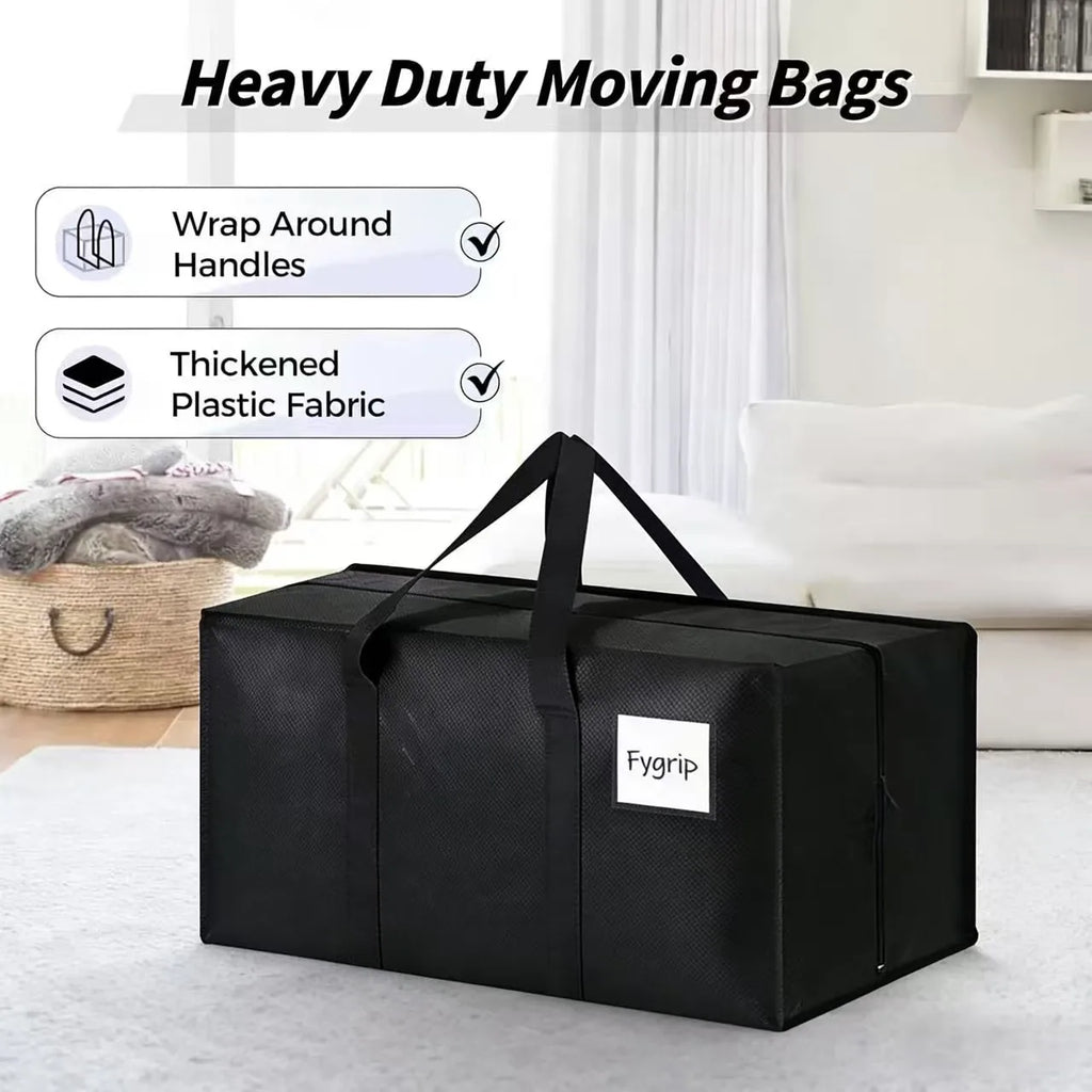 Extra Large Moving Bags with Zippers & Handles | Storage Totes Moving Storage Bag Babs