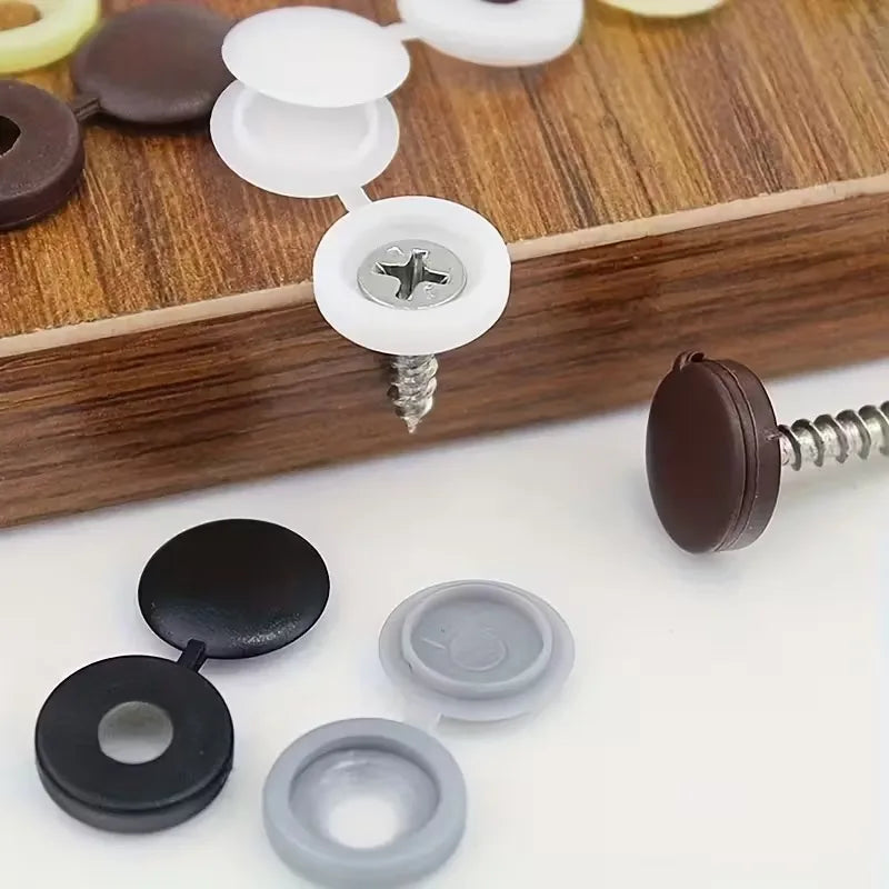 Plastic Screw Cover Caps M4/M3.5 Cabinet Hole Covers Set Screw Cover Caps Babs