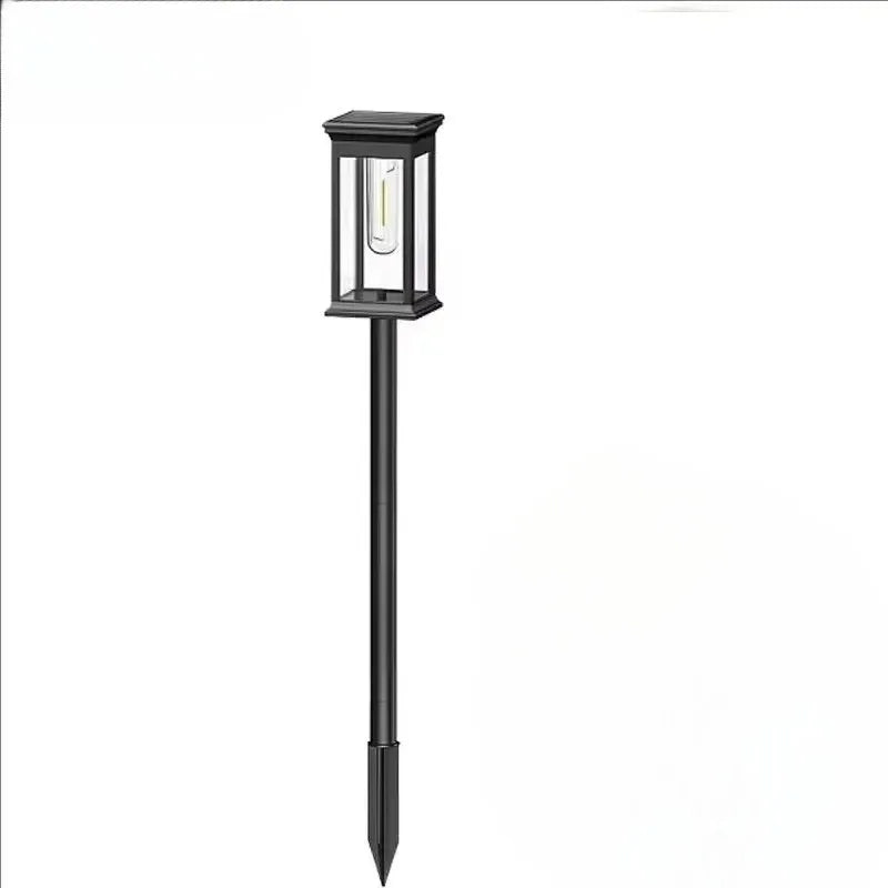 Solar Garden Spike Lights – Vintage Edison Bulb Outdoor Pathway Solar Pathway Light Babs