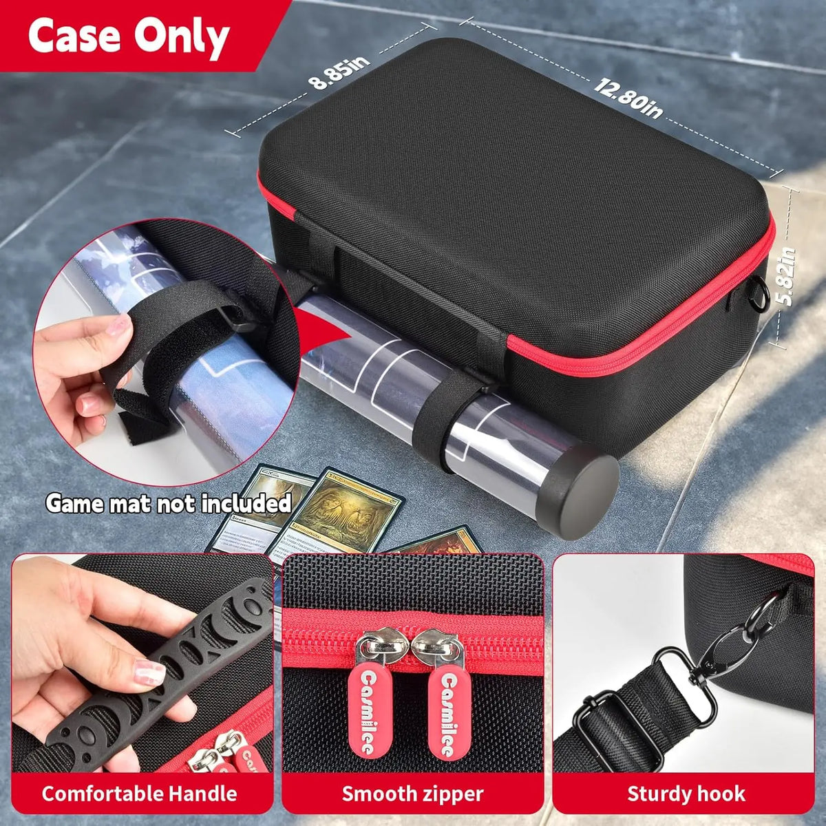 Trading Card Storage Case – MTG, TCG & Yu-Gi-Oh Deck Bag Trading Card Case Babs