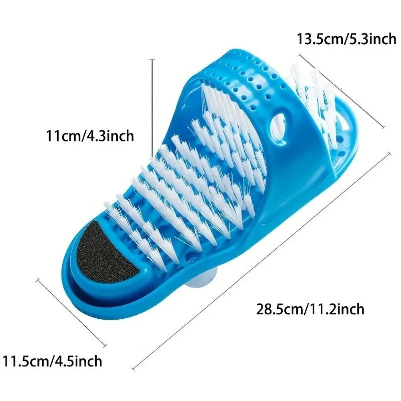 Shower Foot Scrubber Brush with Suction Cup – 1 to 4 Pack Foot Scrubber Brush Babs