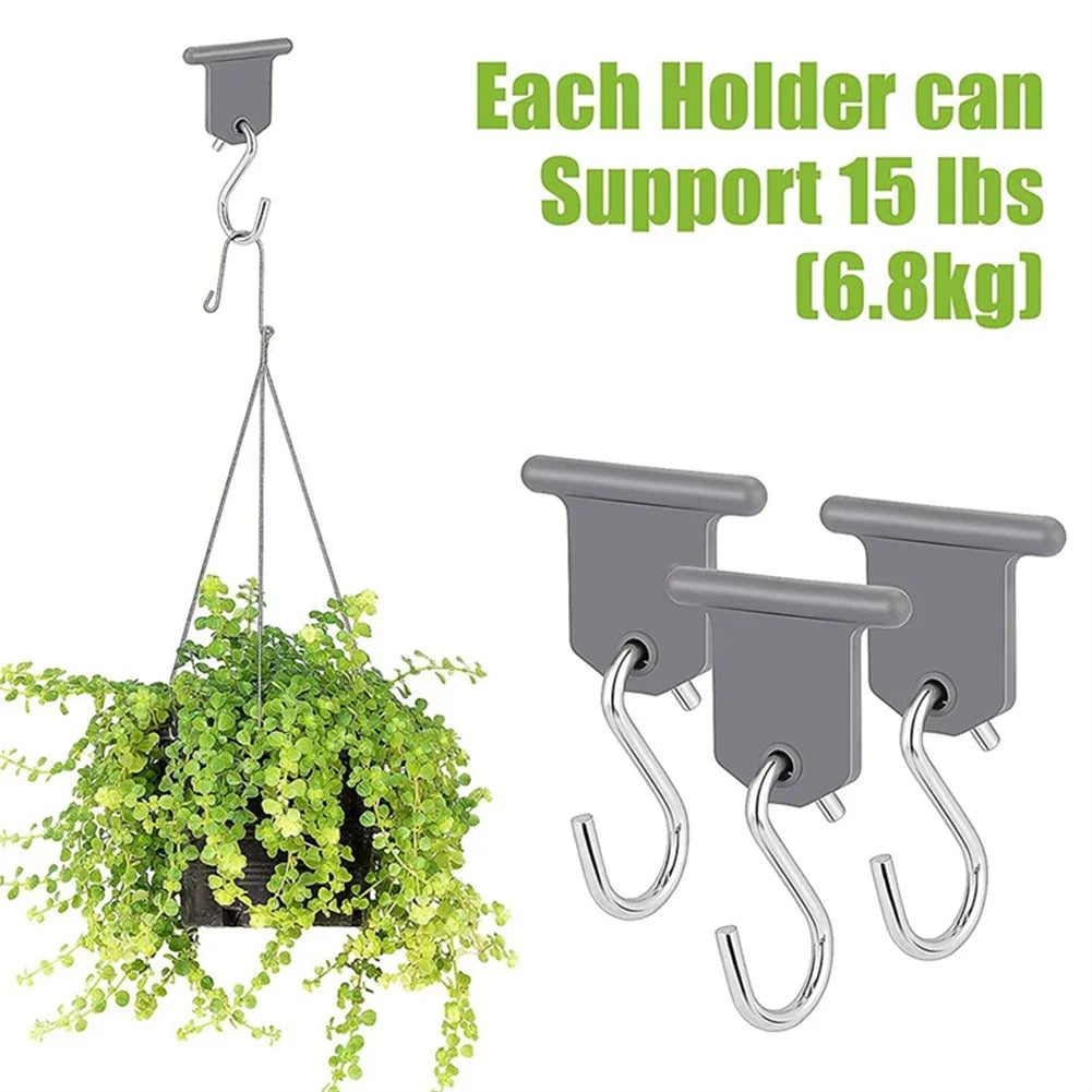 8-Pack S-Hook Camping Awning Clips & RV Tent Hangers Camping Awning Hooks Babs