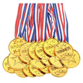 30-Pack Gold Winner Medals for Kids – Party Favors & Awards Kids Award Medals Babs 30pcs