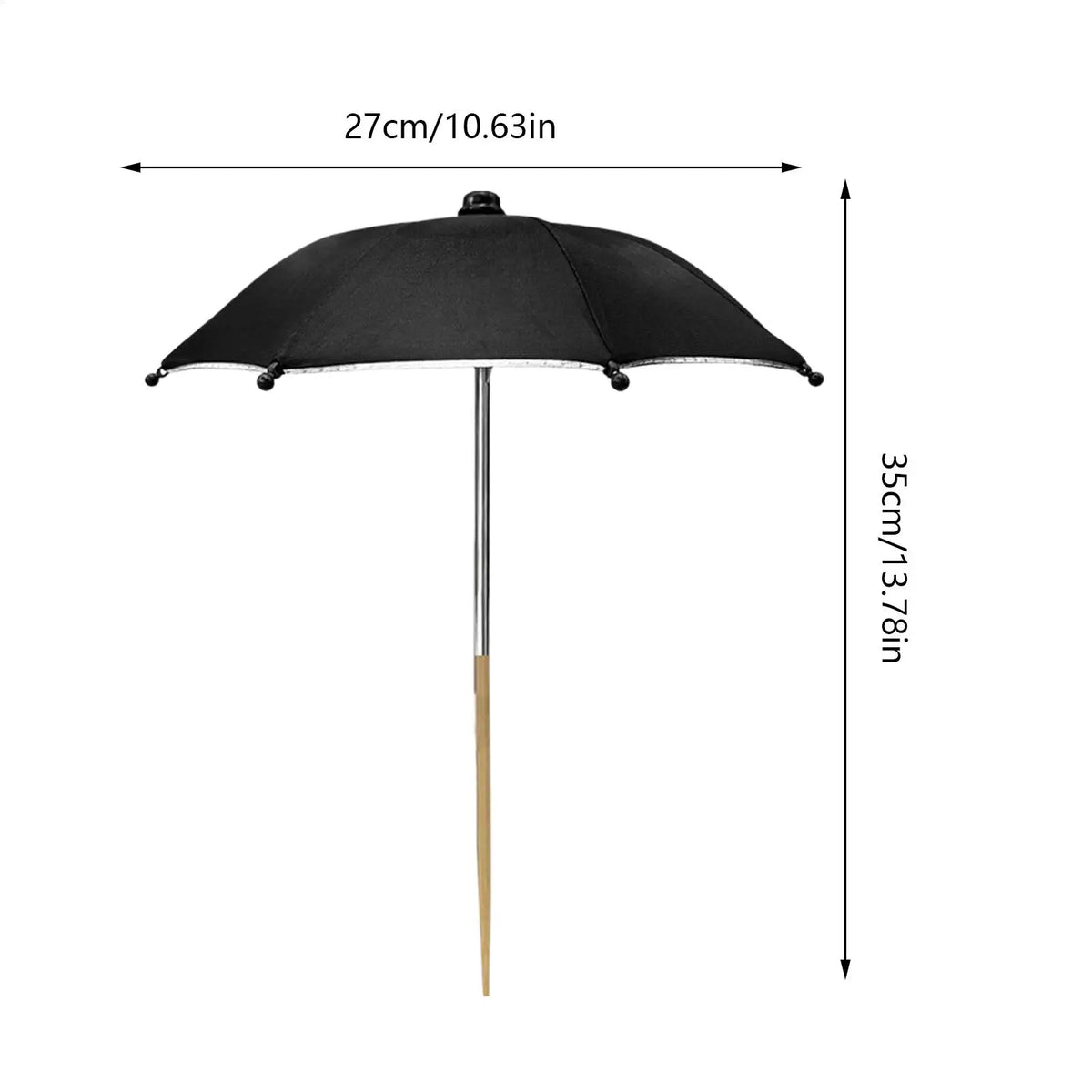 Mini Plant Umbrella UV Shade Cover for Outdoor Garden & Patio Garden Shade Umbrella Babs