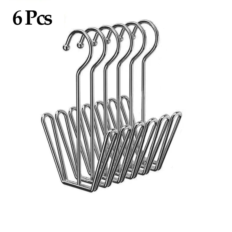 Stainless Steel Hanging Shoe Rack – Double Hook Drying Rack Shoe Drying Rack Babs 6Pcs
