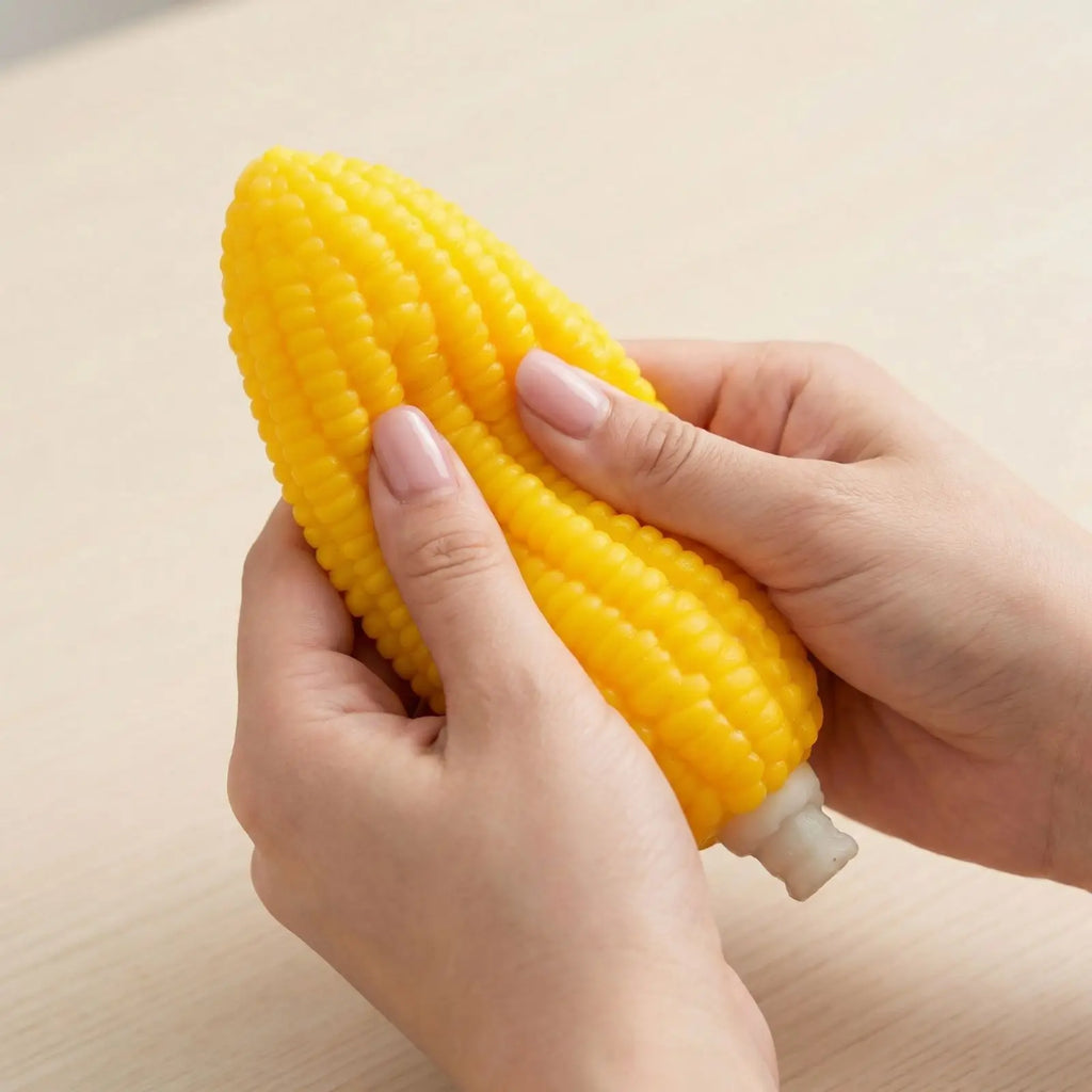 Corn Squishy Fidget Toy – Slow Rebound Squeeze Ball for All Ages Squishy Fidget Toy Babs